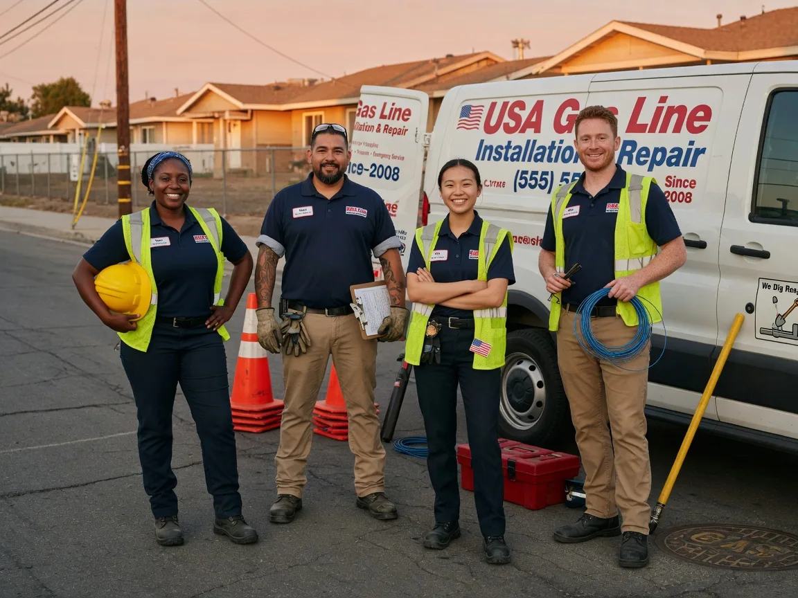 Gas Line Installation company in Albion, PA